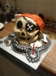 Piraten taart